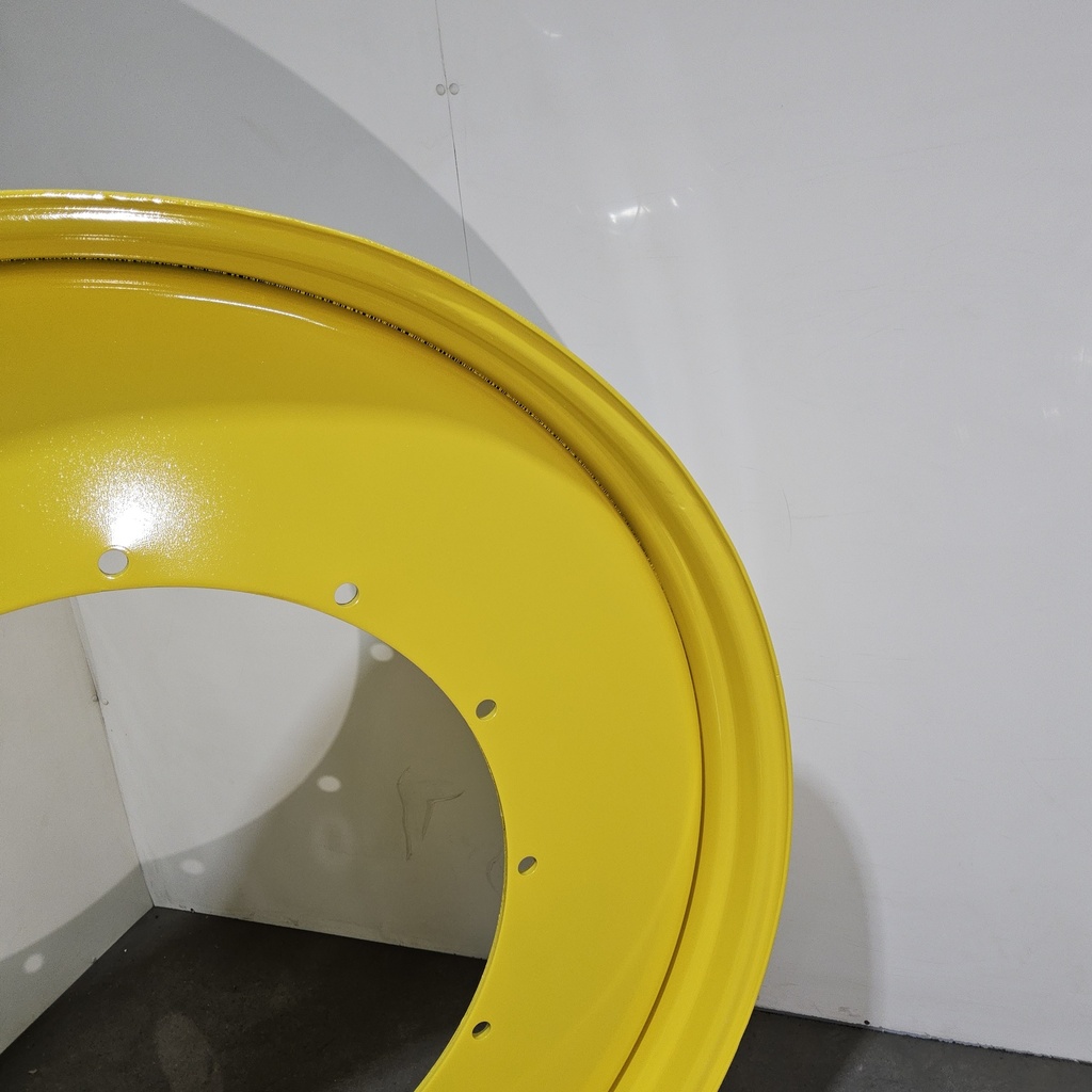 12"W x 54"D, John Deere Yellow 12-Hole Stub Disc