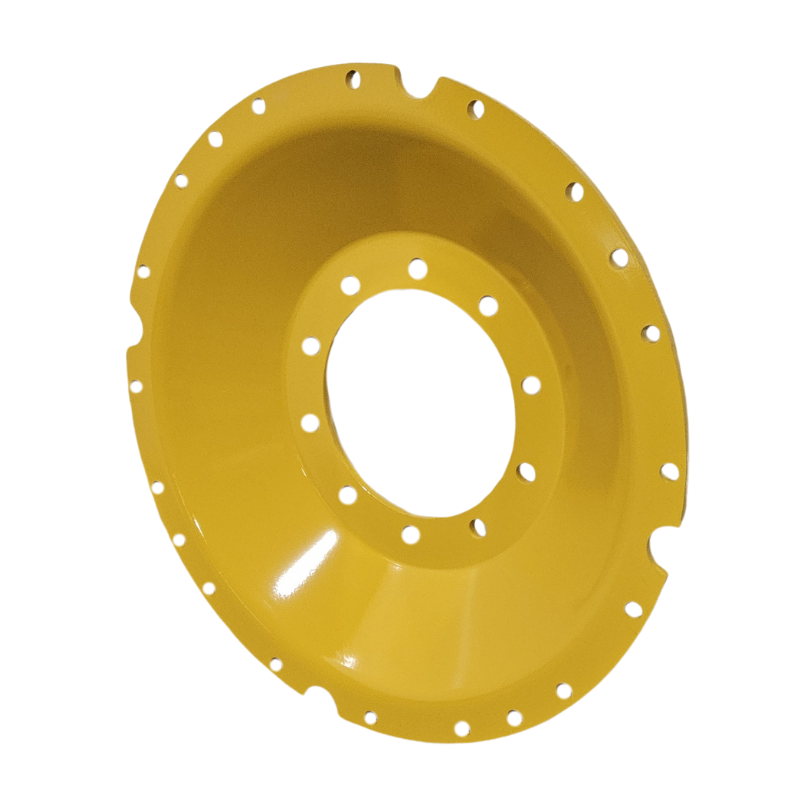 10-Hole Waffle Wheel (Groups of 3 bolts)HD Center for 34" Rim, Versatile Yellow