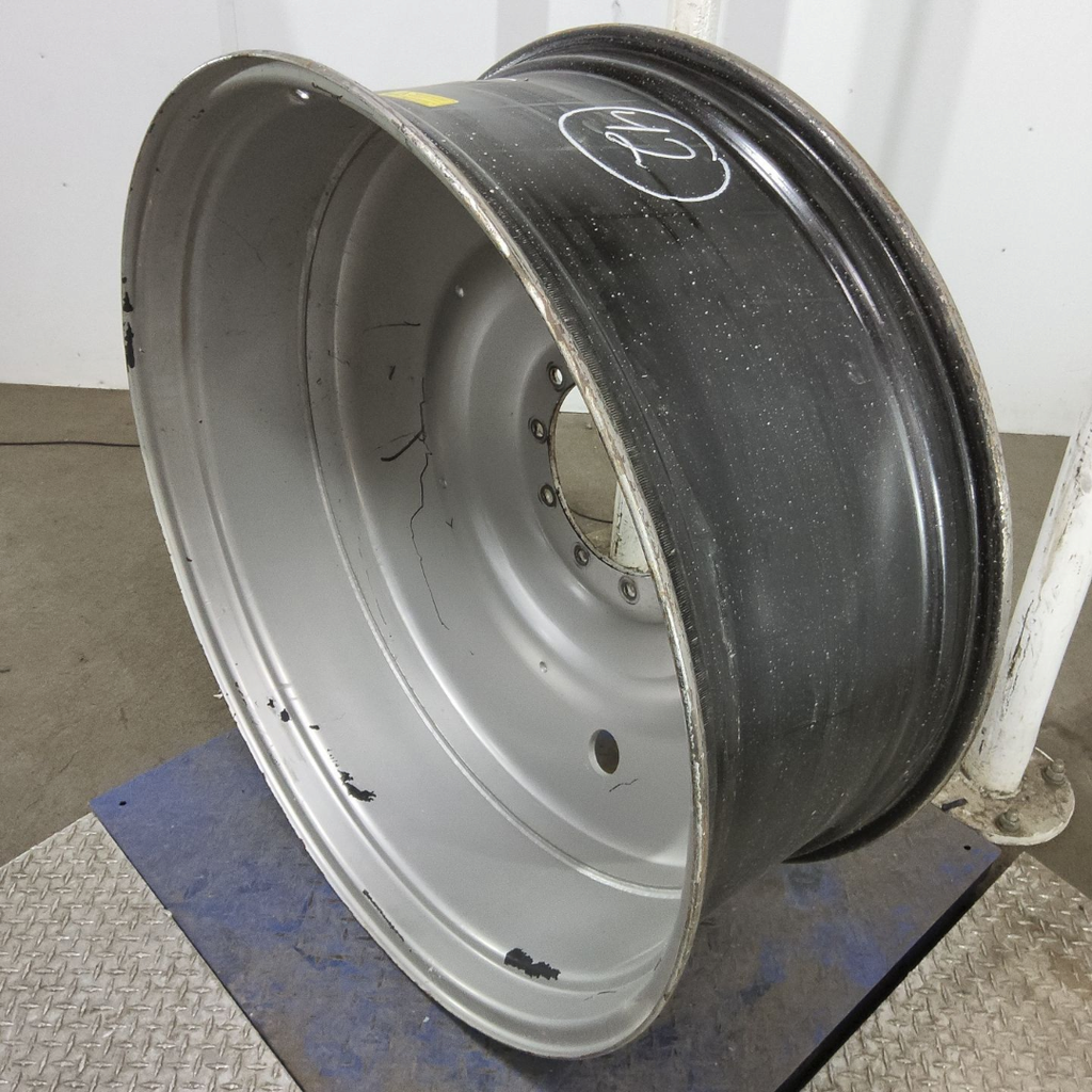 16"W x 42"D, Case IH Silver Mist 10-Hole Formed Plate