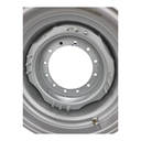 12-Hole Waffle Wheel (Groups of 3 bolts) Center for 34" Rim, Case IH Silver Mist