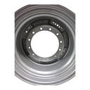 12-Hole Waffle Wheel (Groups of 3 bolts) Center for 34" Rim, Case IH Silver Mist