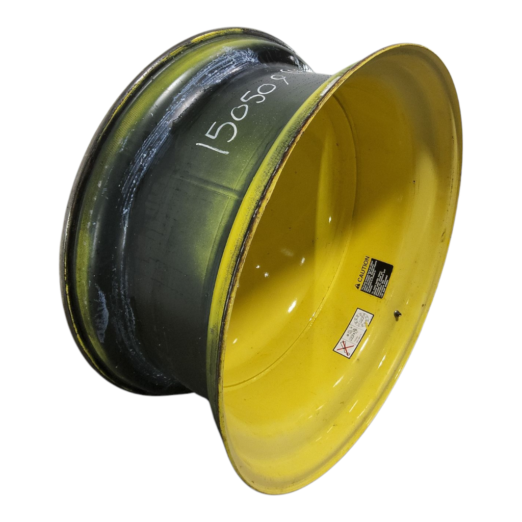 18"W x 42"D, John Deere Yellow 10-Hole Dolly Dual