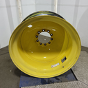 18"W x 42"D, John Deere Yellow 10-Hole Dolly Dual