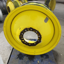 18"W x 42"D, John Deere Yellow 10-Hole Dolly Dual