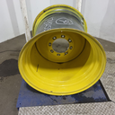 30"W x 30"D, John Deere Yellow 8-Hole Formed Plate
