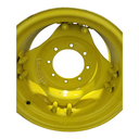8-Hole Rim with Clamp/Loop Style (groups of 2 bolts) Center for 24" Rim, John Deere Yellow