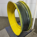 15"W x 50"D, John Deere Yellow 12-Hole Stub Disc