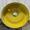 12"W x 54"D, John Deere Yellow 10-Hole Formed Plate