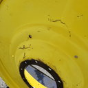 12"W x 54"D, John Deere Yellow 10-Hole Formed Plate