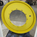 12"W x 54"D, John Deere Yellow 12-Hole Stub Disc