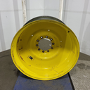 16"W x 42"D, John Deere Yellow 10-Hole Formed Plate