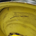 16"W x 42"D, John Deere Yellow 10-Hole Formed Plate