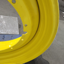 16"W x 46"D, John Deere Yellow 12-Hole Stub Disc