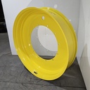 12"W x 54"D, John Deere Yellow 12-Hole Stub Disc