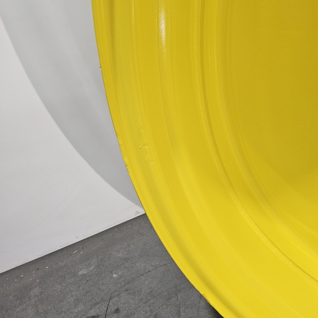 12"W x 54"D, John Deere Yellow 12-Hole Stub Disc