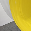 12"W x 54"D, John Deere Yellow 12-Hole Stub Disc