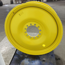 13"W x 46"D, John Deere Yellow 12-Hole Bubble Disc