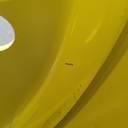 13"W x 46"D, John Deere Yellow 12-Hole Bubble Disc