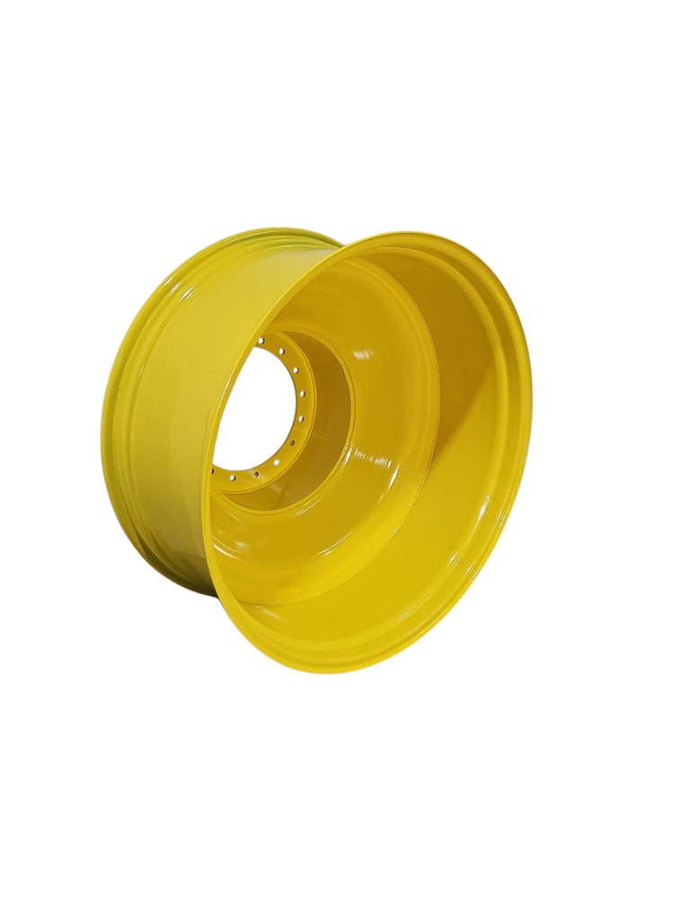 18"W x 42"D, John Deere Yellow 16-Hole Straddle Dual - Outside Dual