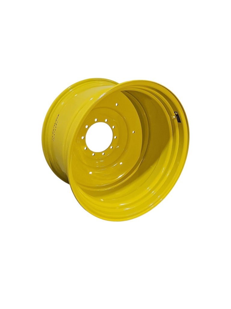 23"W x 38"D, John Deere Yellow 10-Hole Formed Plate