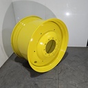 23"W x 38"D, John Deere Yellow 10-Hole Formed Plate