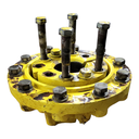 10-Hole Wedg-Lok OE Style, 4.33" (110.01mm) axle, John Deere Yellow