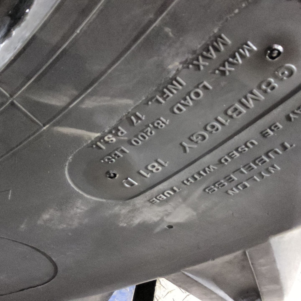 LSW1100/45R46 Goodyear Farm DT930 R-1W 181D 55%
