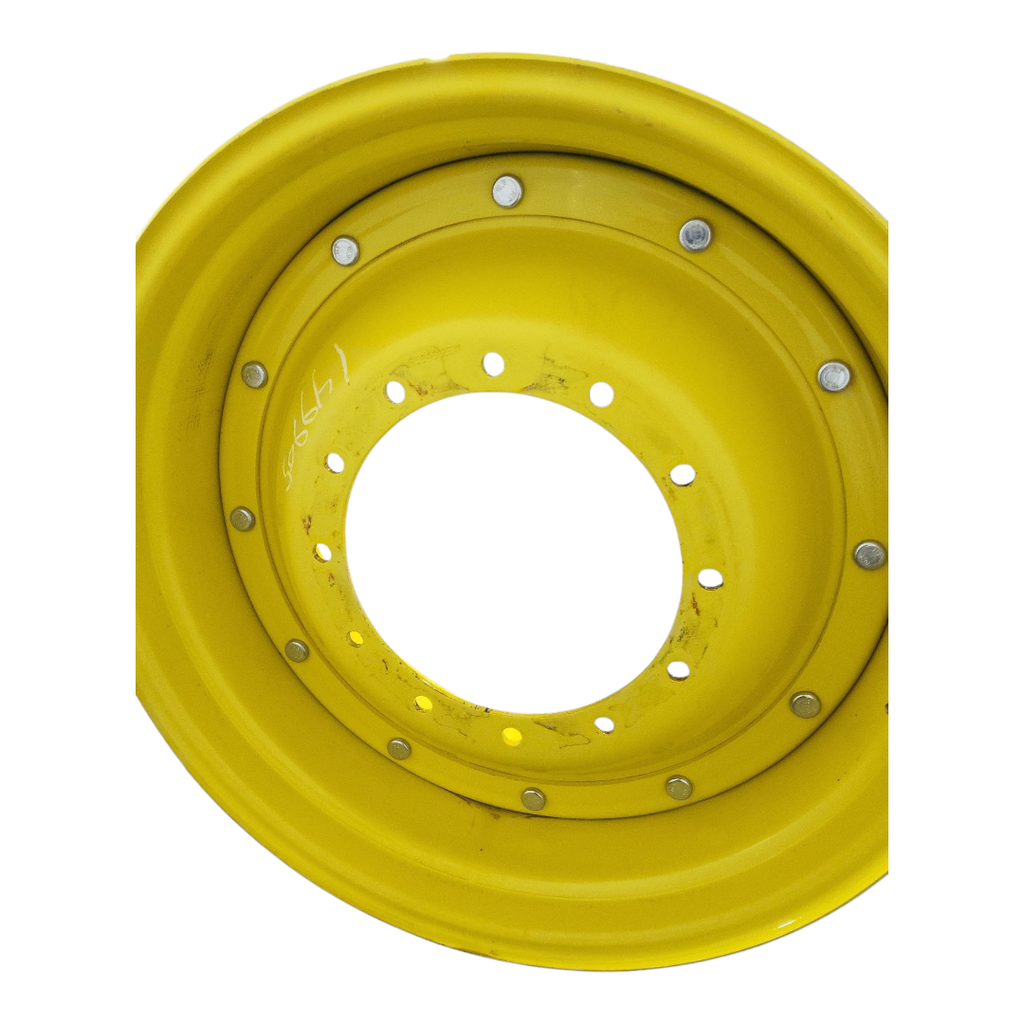 12-Hole Stub Disc Center for 34" Rim, John Deere Yellow