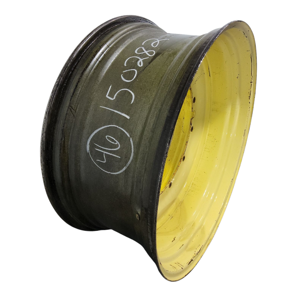 20"W x 46"D, John Deere Yellow 12-Hole Stub Disc