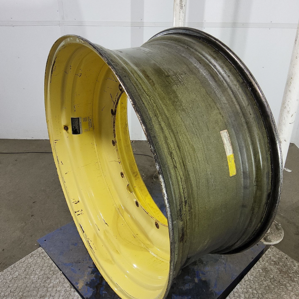 20"W x 46"D, John Deere Yellow 12-Hole Stub Disc