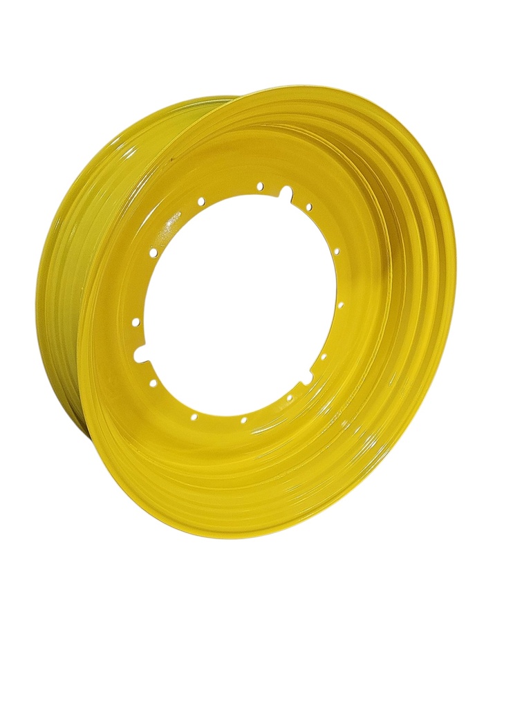 15"W x 50"D, John Deere Yellow 12-Hole Stub Disc