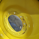 23"W x 38"D, John Deere Yellow 10-Hole Formed Plate