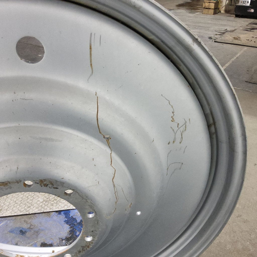 12"W x 50"D, Case IH Silver Mist 10-Hole Formed Plate