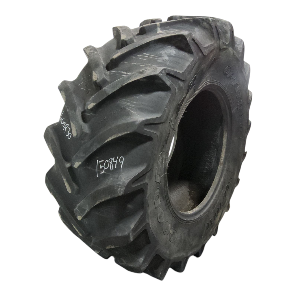 600/70R30 Goodyear Farm Optitrac R-1W 152D 50%
