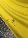 16"W x 46"D, John Deere Yellow 12-Hole Stub Disc