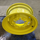 7"W x 14"D, John Deere Yellow 6-Hole Implement