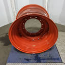 23"W x 30"D, Fendt/Agco Red 8-Hole Waffle Wheel (Groups of 2 Bolts)