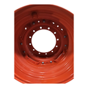 12-Hole Waffle Wheel (Groups of 2 bolts) Center for 28"-30" Rim, Fendt/Agco Red