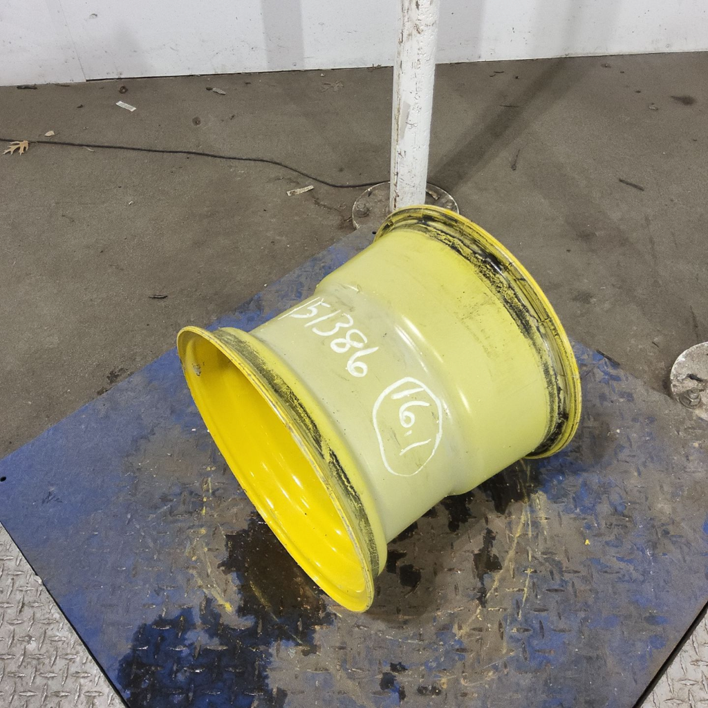 14"W x 16.1"D, John Deere Yellow 6-Hole Implement