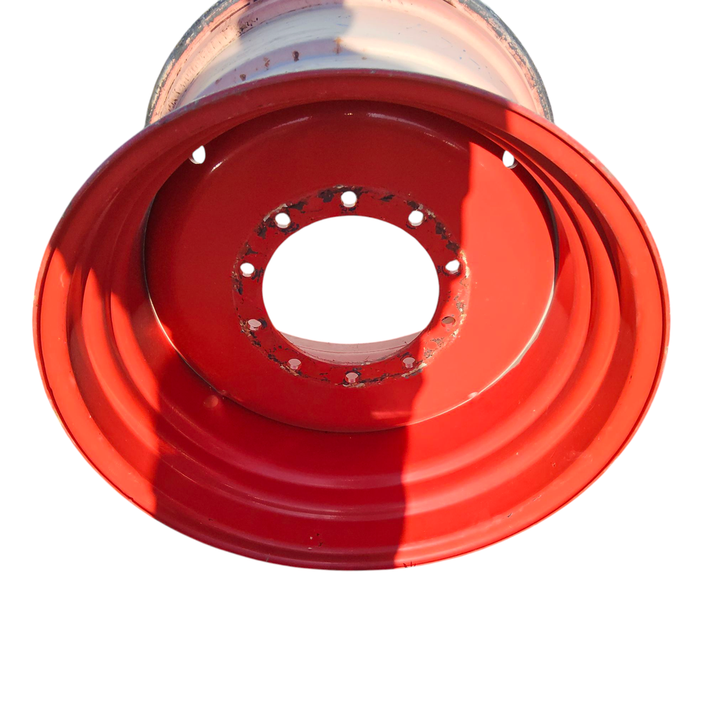 23"W x 30"D, Fendt/Agco Red 10-Hole Formed Plate