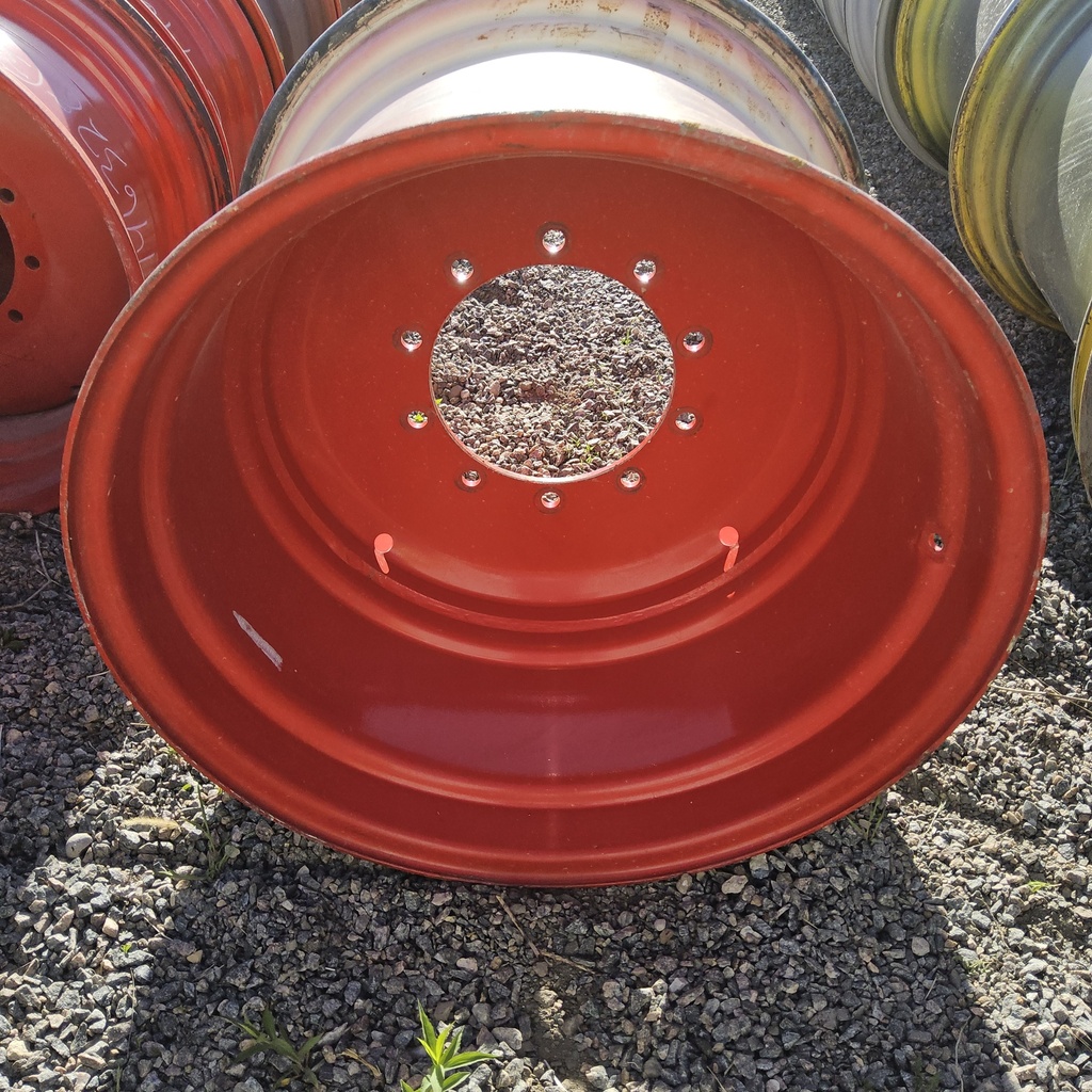 23"W x 30"D, Fendt/Agco Red 10-Hole Formed Plate