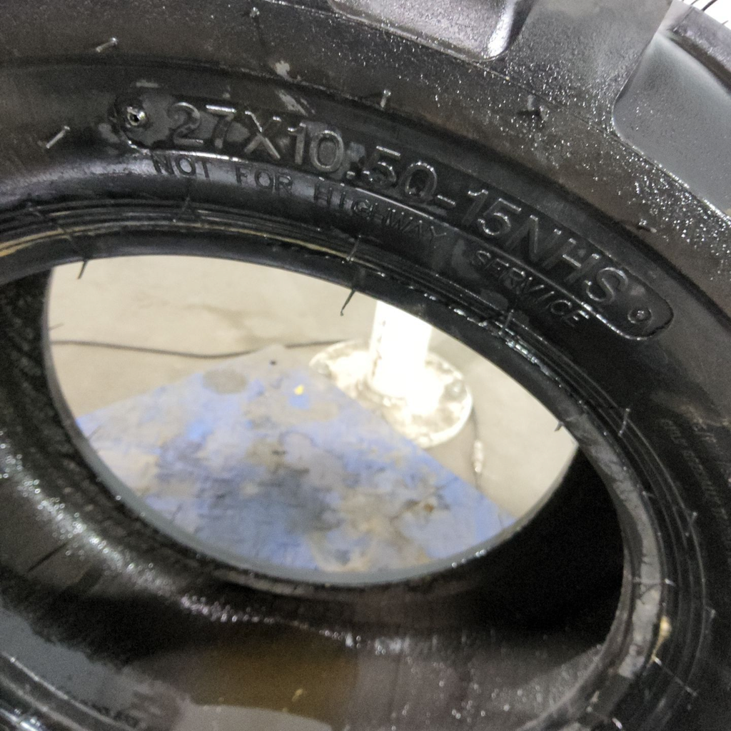 27x10.50-15 Carlisle Trac Chief R-4 D (8 Ply)