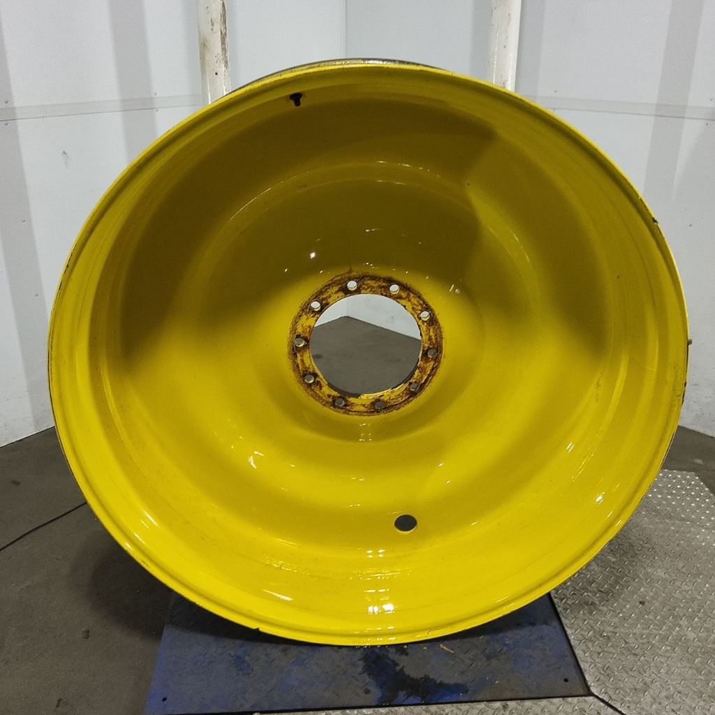 12"W x 50"D, John Deere Yellow 10-Hole Bubble Disc
