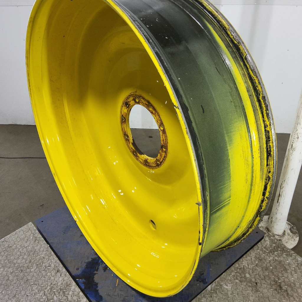 12"W x 50"D, John Deere Yellow 10-Hole Bubble Disc