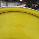 12"W x 50"D, John Deere Yellow 10-Hole Bubble Disc