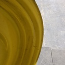 12"W x 50"D, John Deere Yellow 10-Hole Bubble Disc