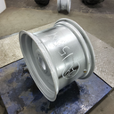 15"W x 24"D, Case IH Silver Mist 10-Hole Formed Plate