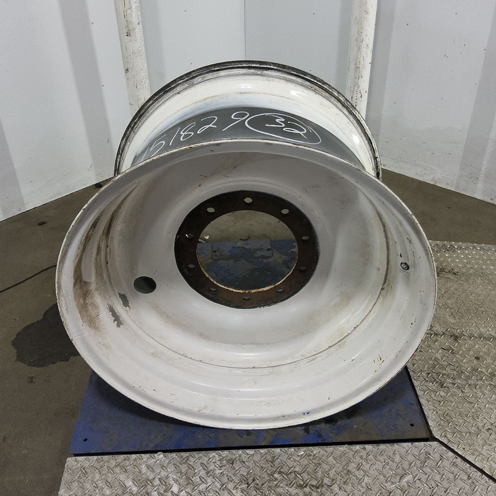 21"W x 32"D, New Holland White 10-Hole Formed Plate