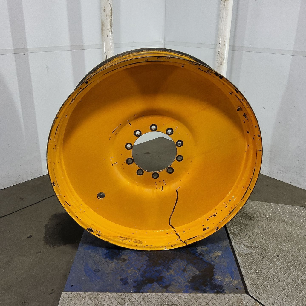 13"W x 46"D, Hagie Orange 10-Hole Formed Plate