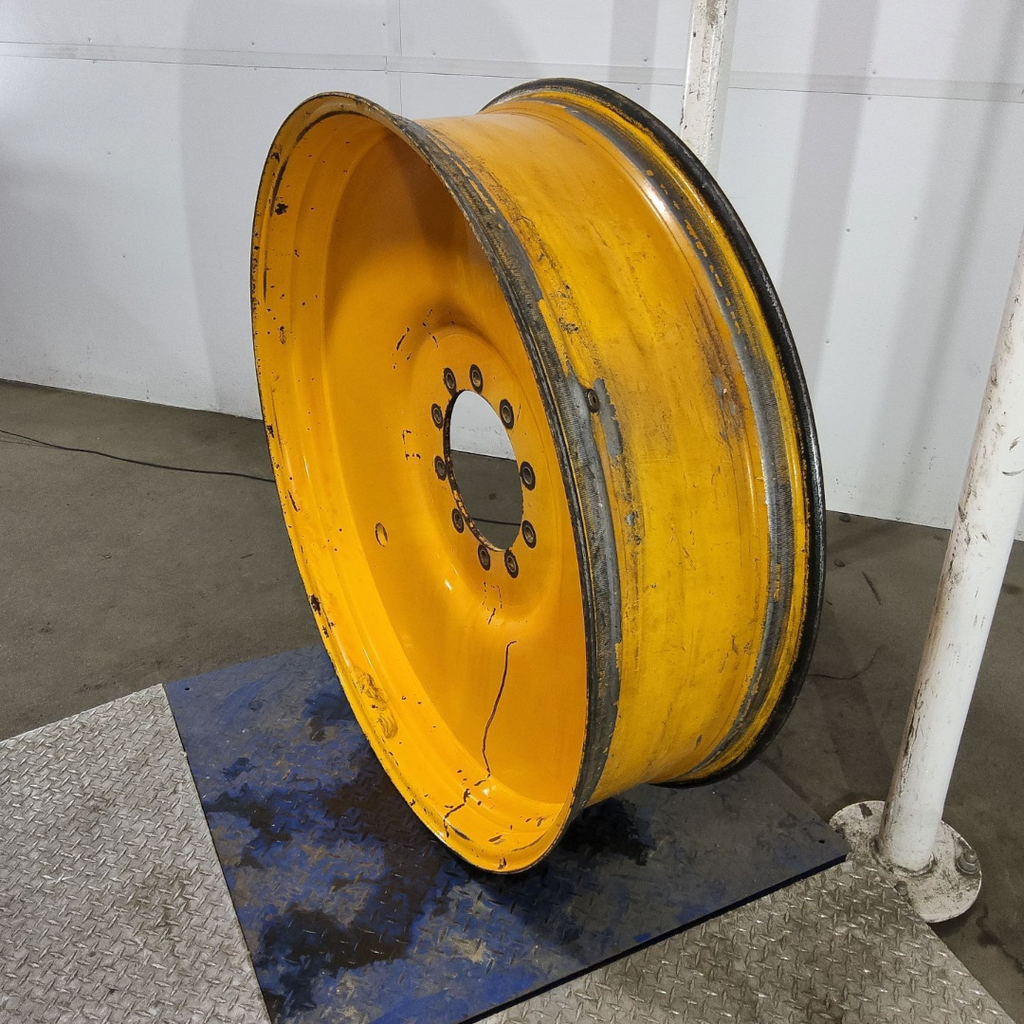 13"W x 46"D, Hagie Orange 10-Hole Formed Plate